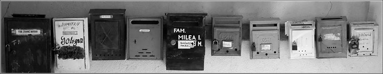 (picture of mailboxes)